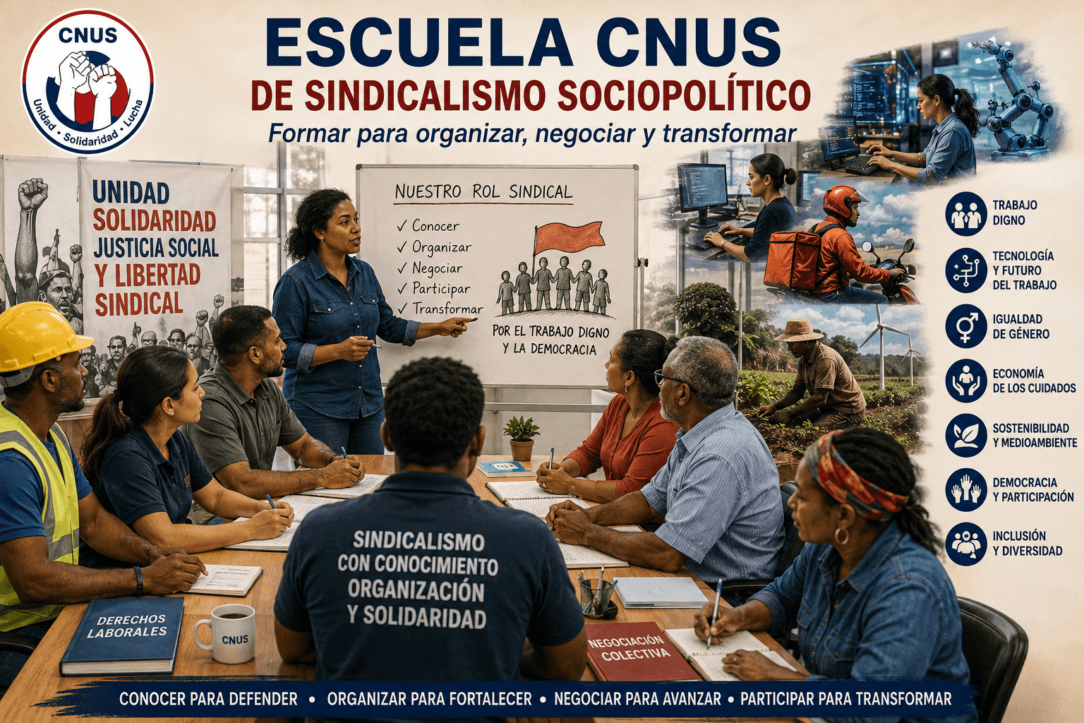 Justificación e importancia de la Escuela CNUS